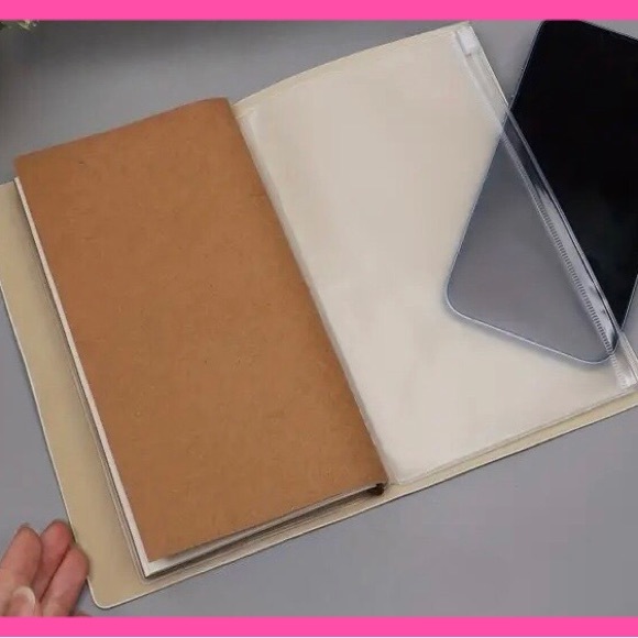 Boss Lady Pink Leather Journal - Picture 4 of 5